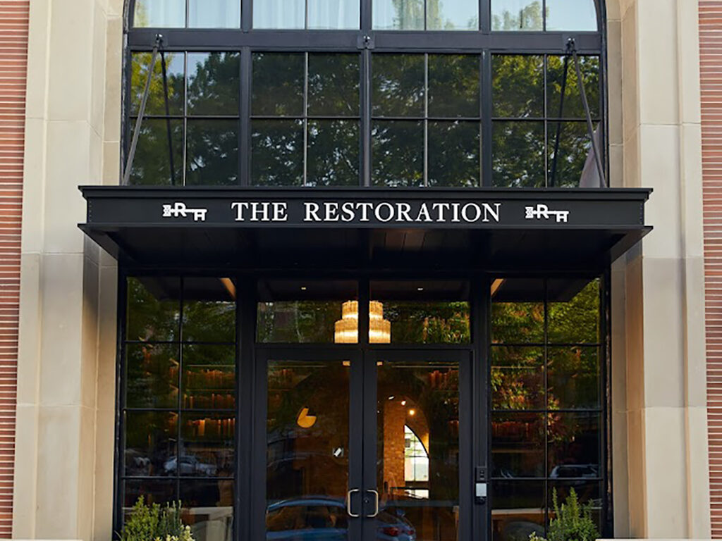 Exterior of hotel