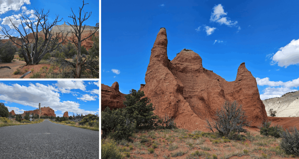 Rebecca Harley, Journeyscape Marketing Manager, in Kodachrome Basin State Park Utah