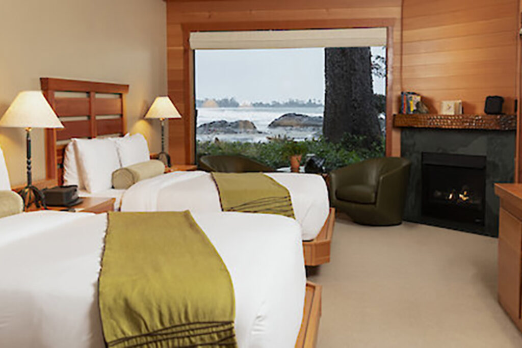 Guest room with two beds