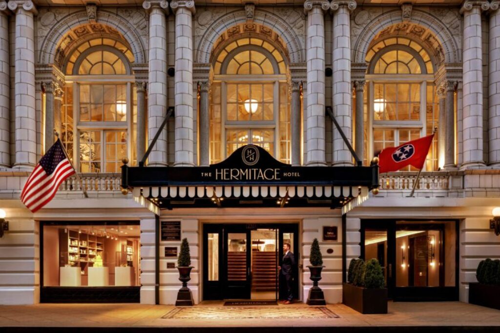 Hotel entrance