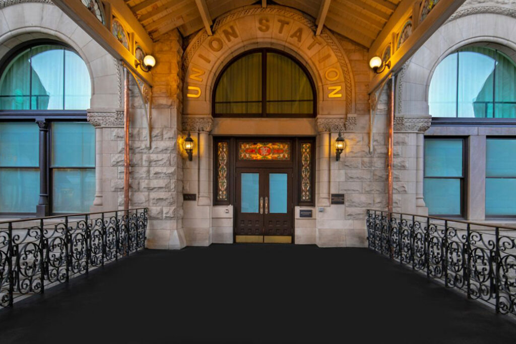 Hotel entrance