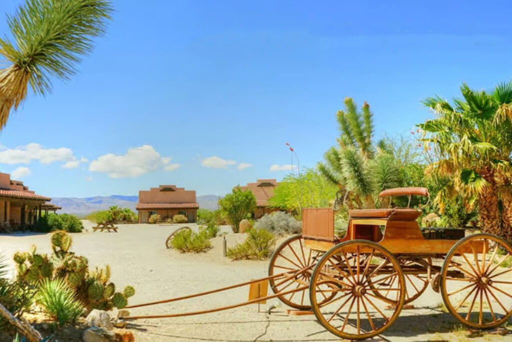 Exterior of ranch