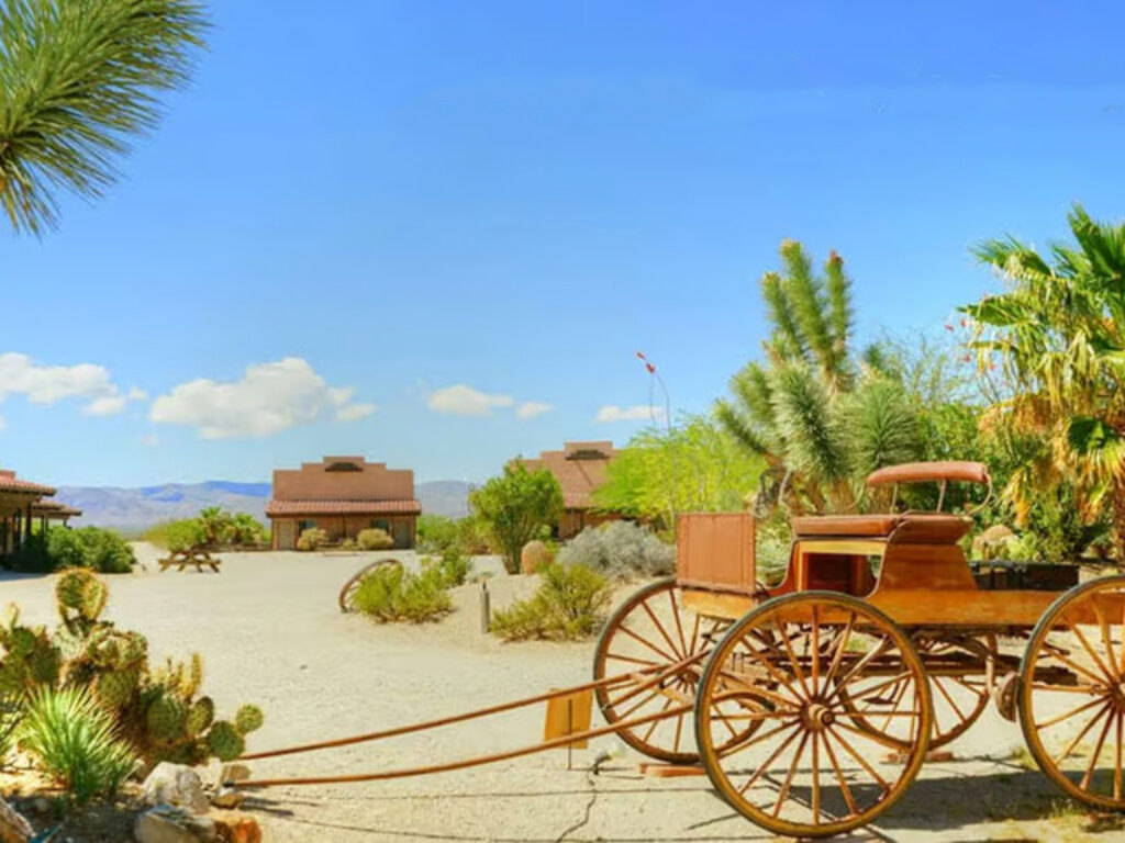 Exterior of ranch