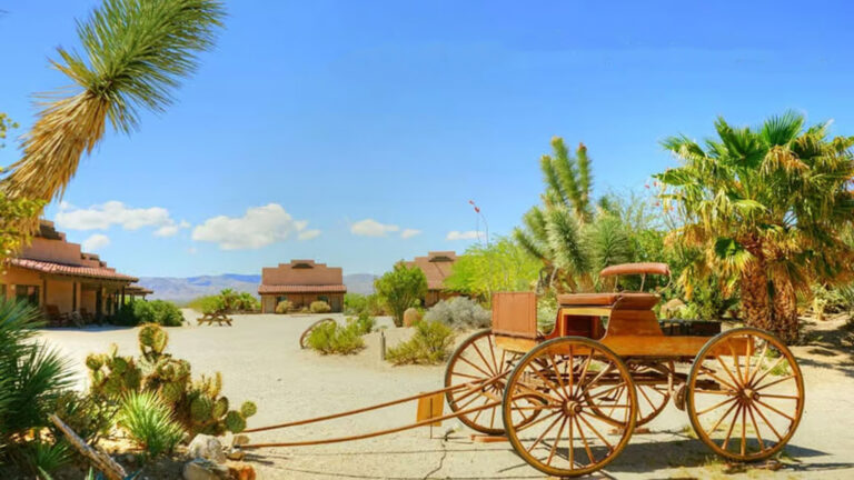 Exterior of ranch