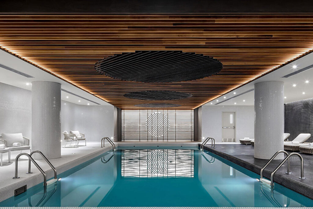 Pool at the hotel