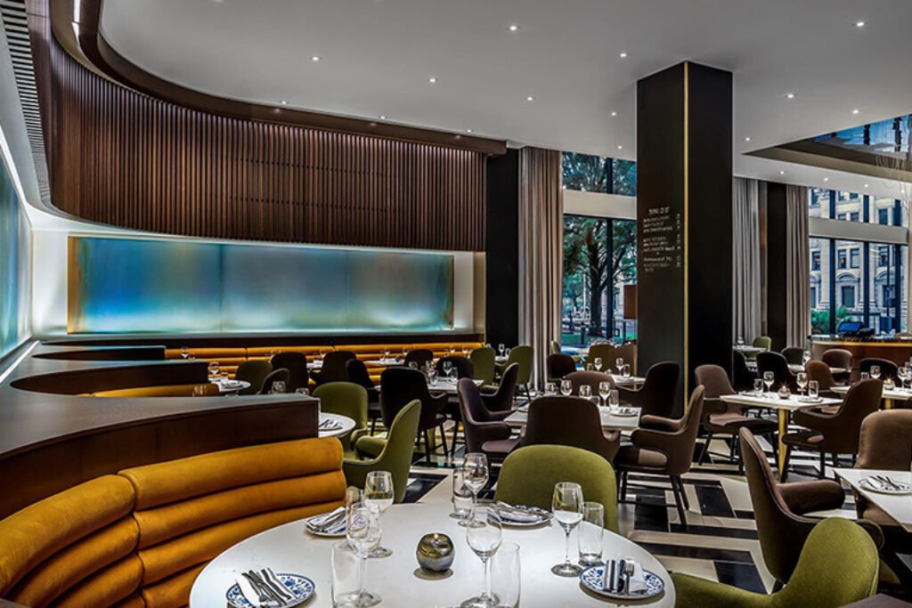 Restaurant at the hotel