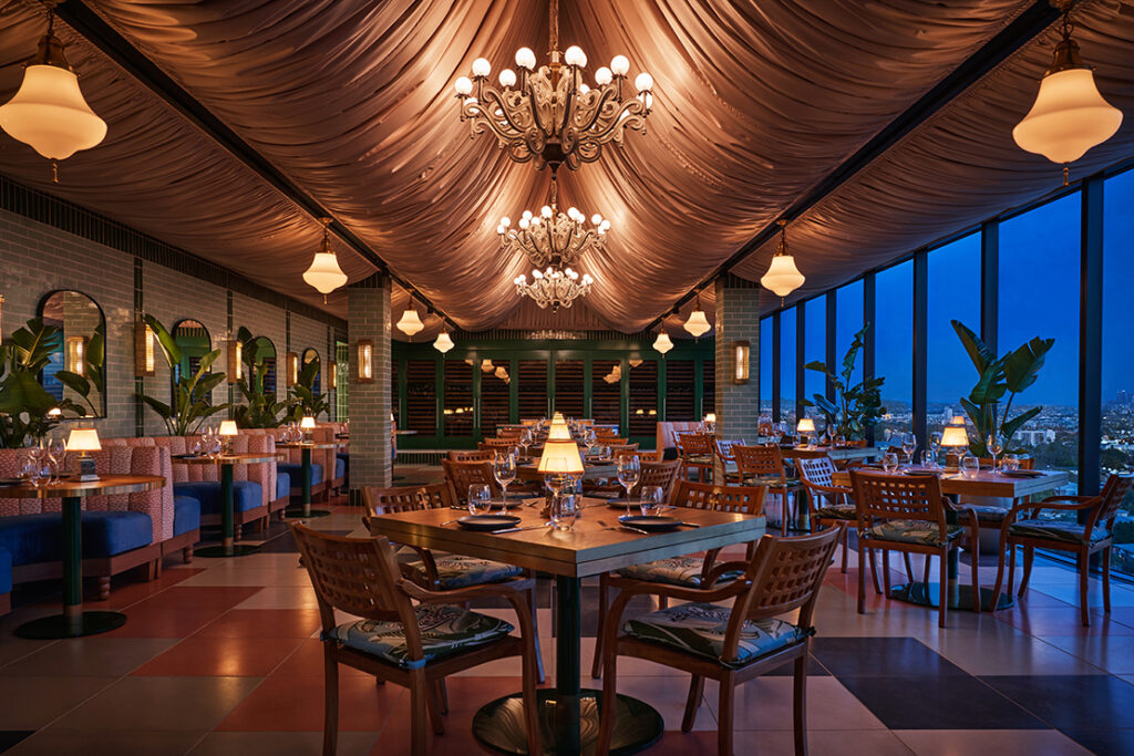 Hotel restaurant