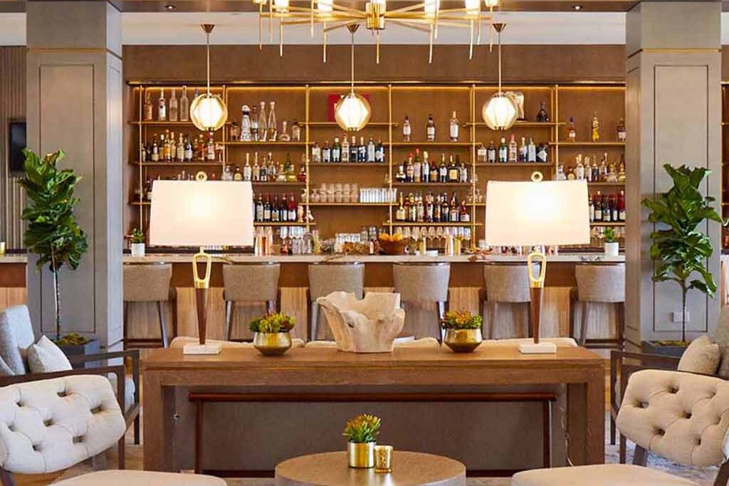 Hotel bar