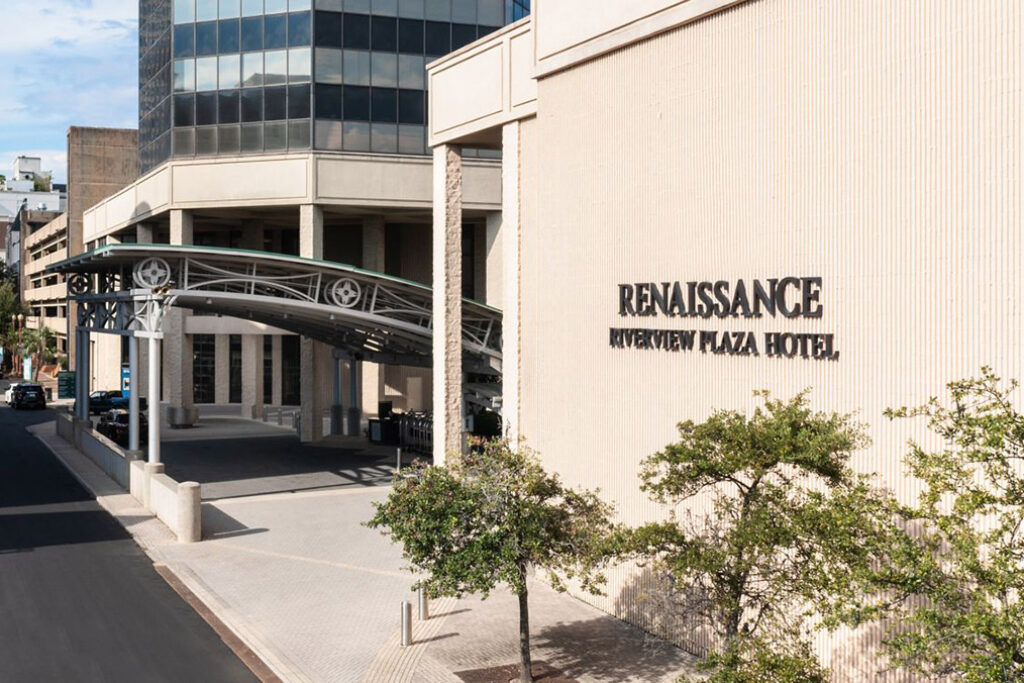 Hotel entrance