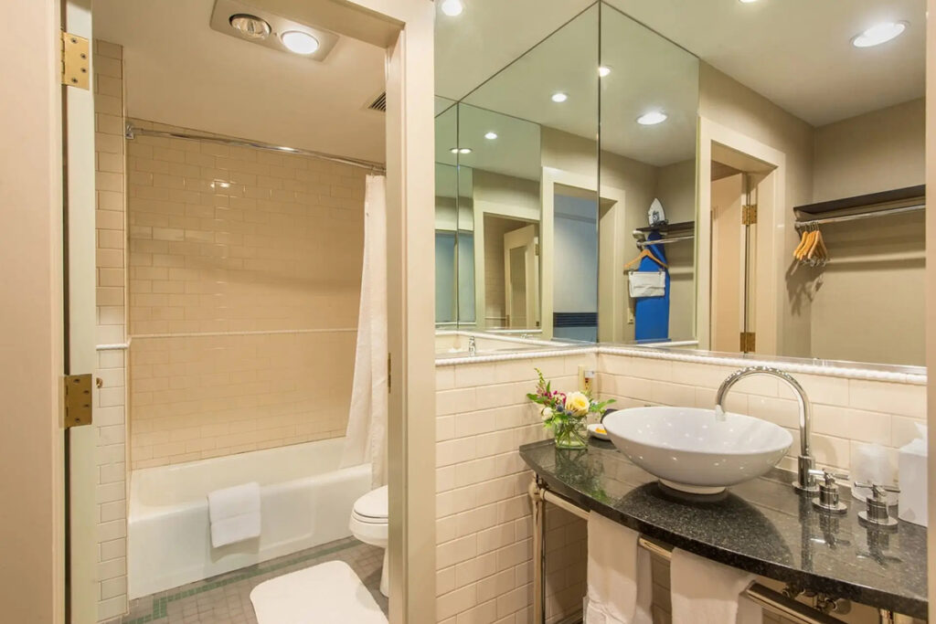 Hotel bathroom