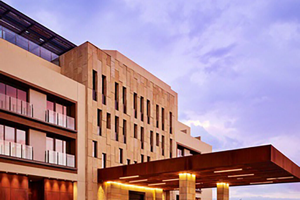 Hotel entrance