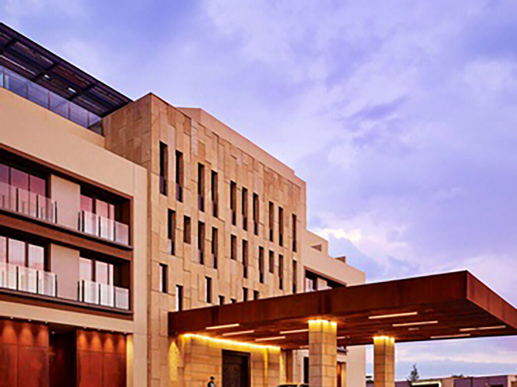 Hotel entrance