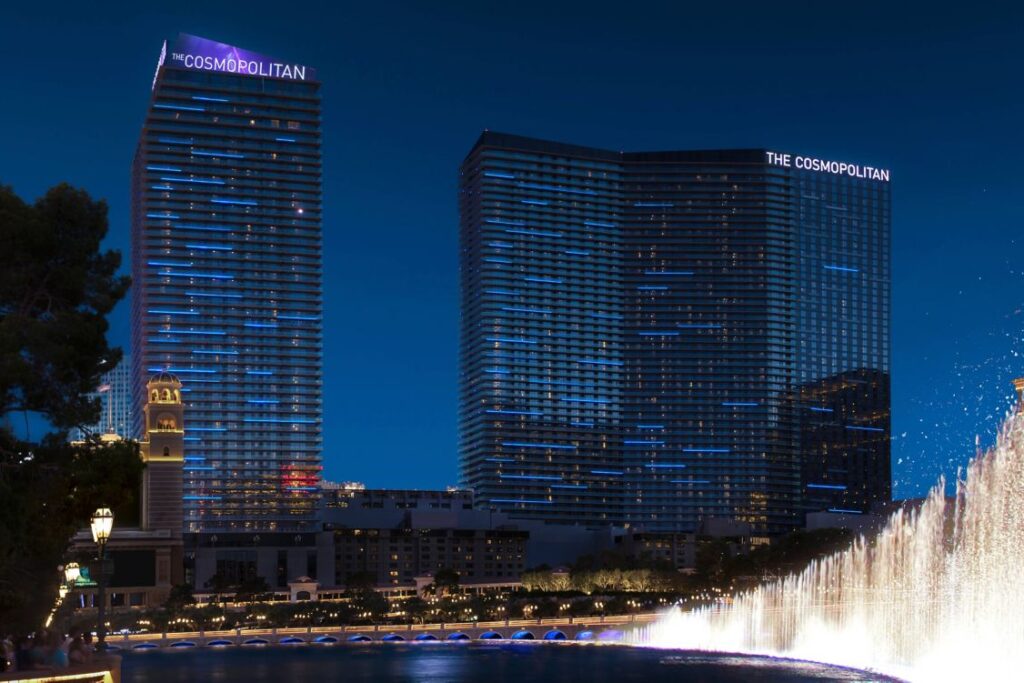 Exterior of the hotel