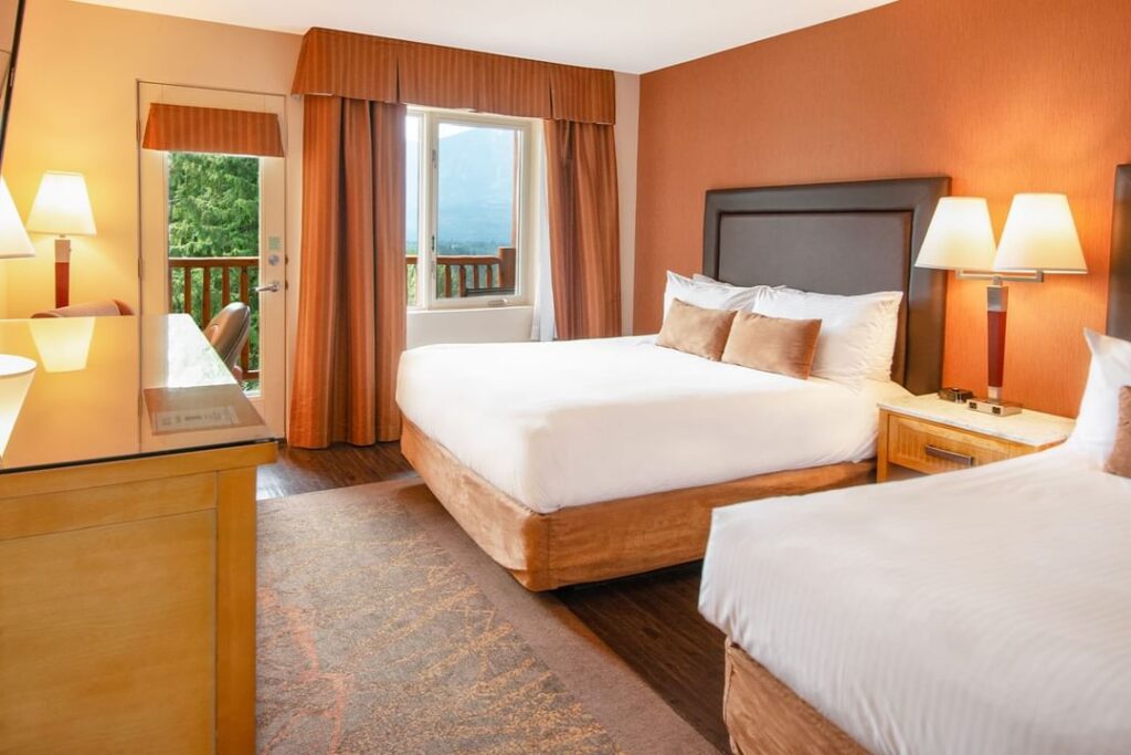 Coast Hillcrest Hotel Bedroom