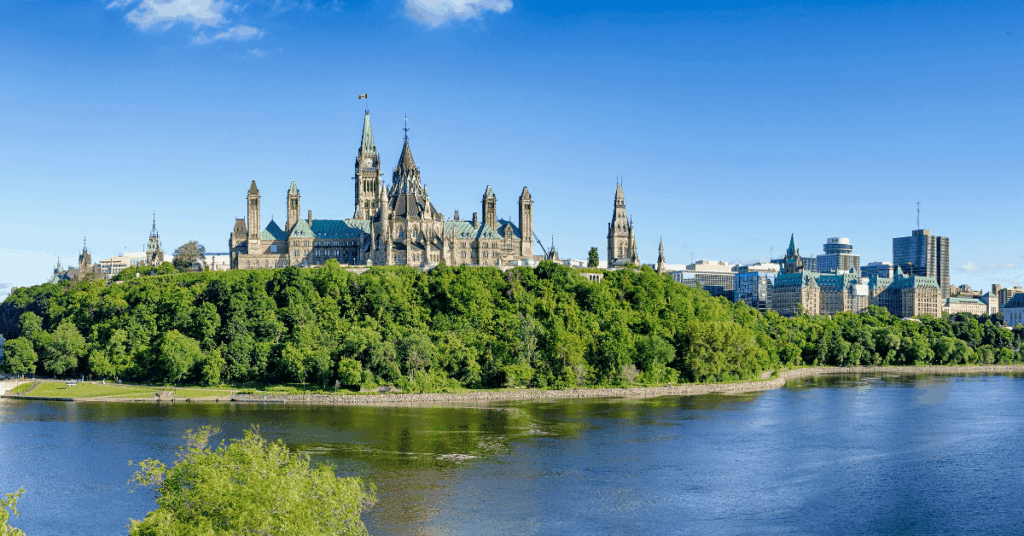 Ottawa in Ontario Canada