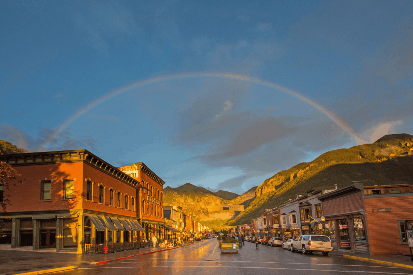 Main Street in Telluride Colorado