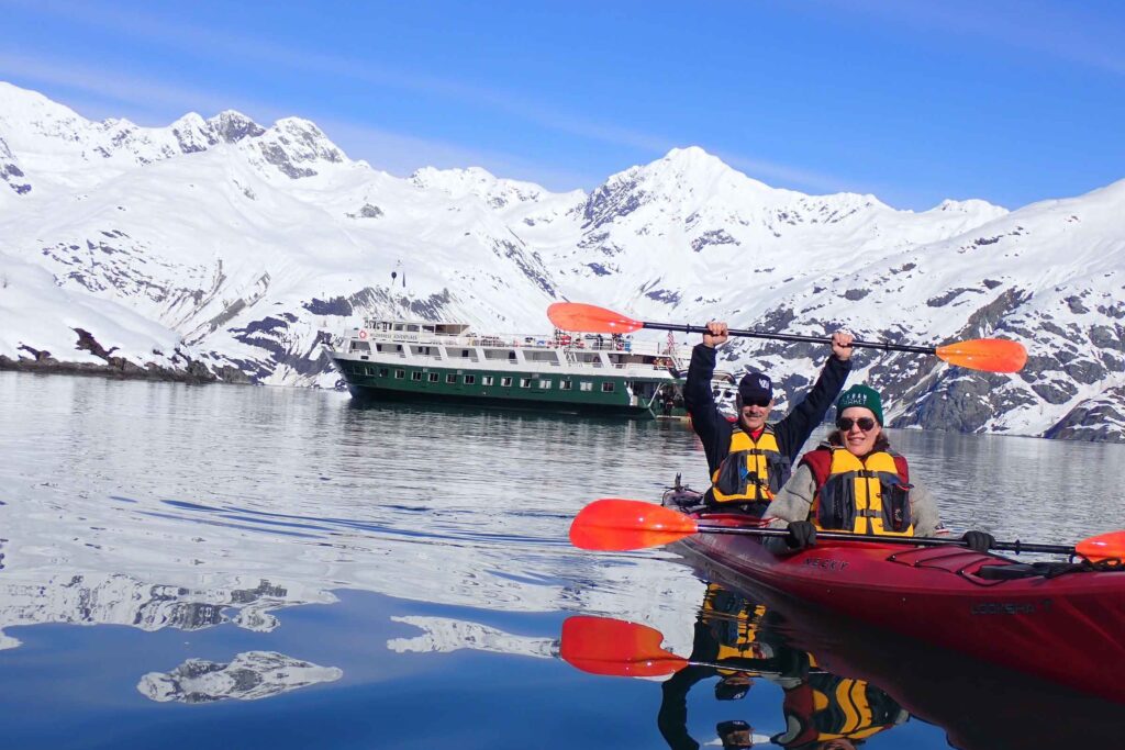 Kayaking in Alaska