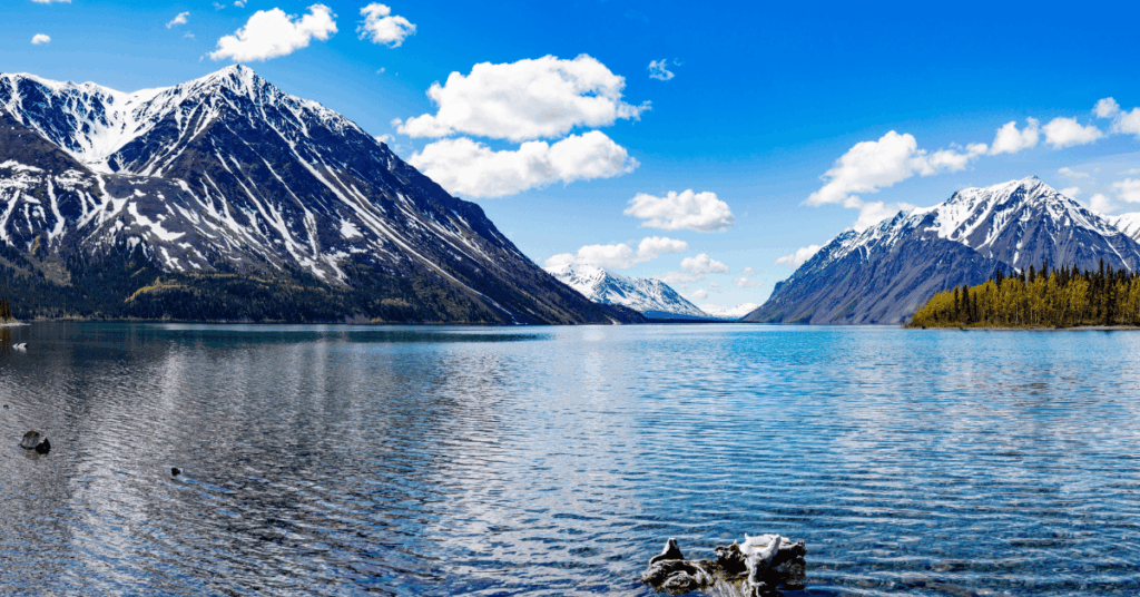 Kathleen Lake, Kluane National Park, Yukon Territory, Canada