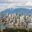 Day-time aerial view of Vancouver in British Columbia