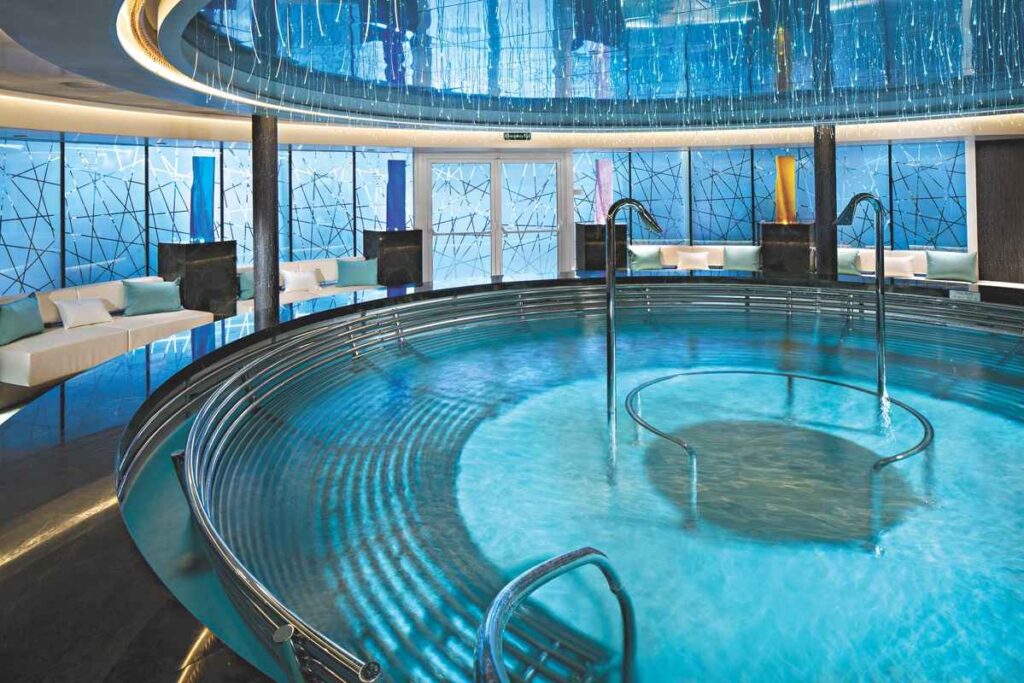 The Greehouse Spa on the Koningsdam cruise ship