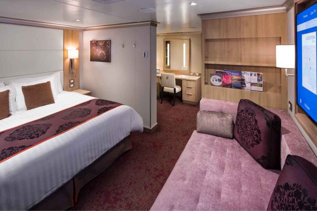 The Signature Suite on the Koningsdam cruise ship