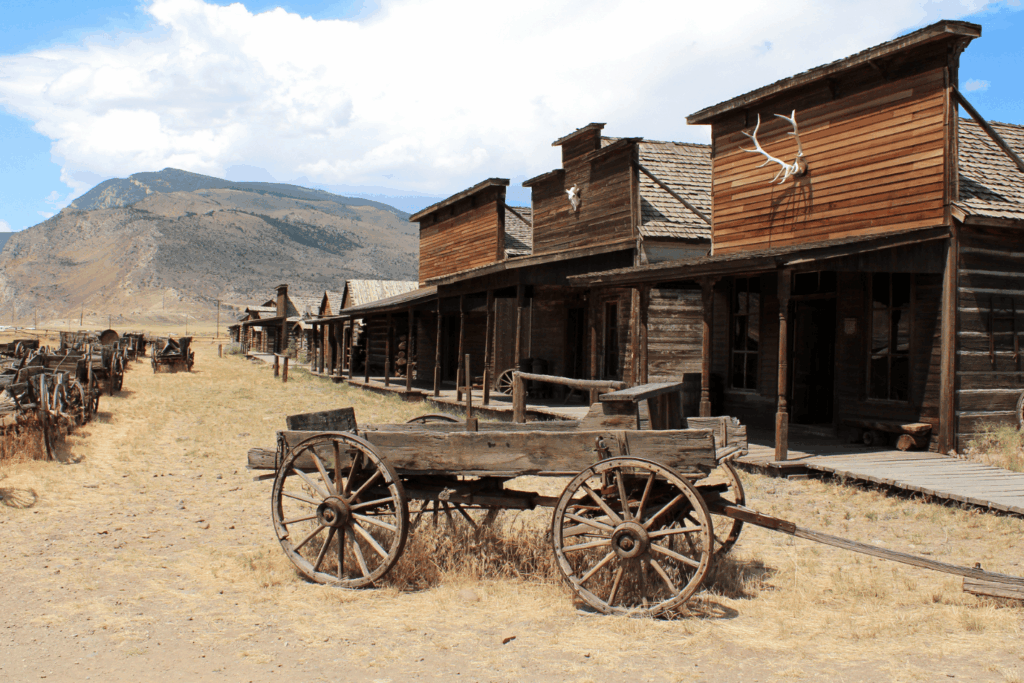 Ghost Town in Cody Wyoming