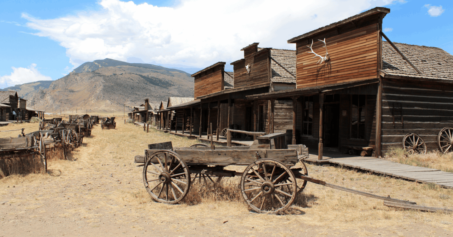 Ghost Town in Cody Wyoming
