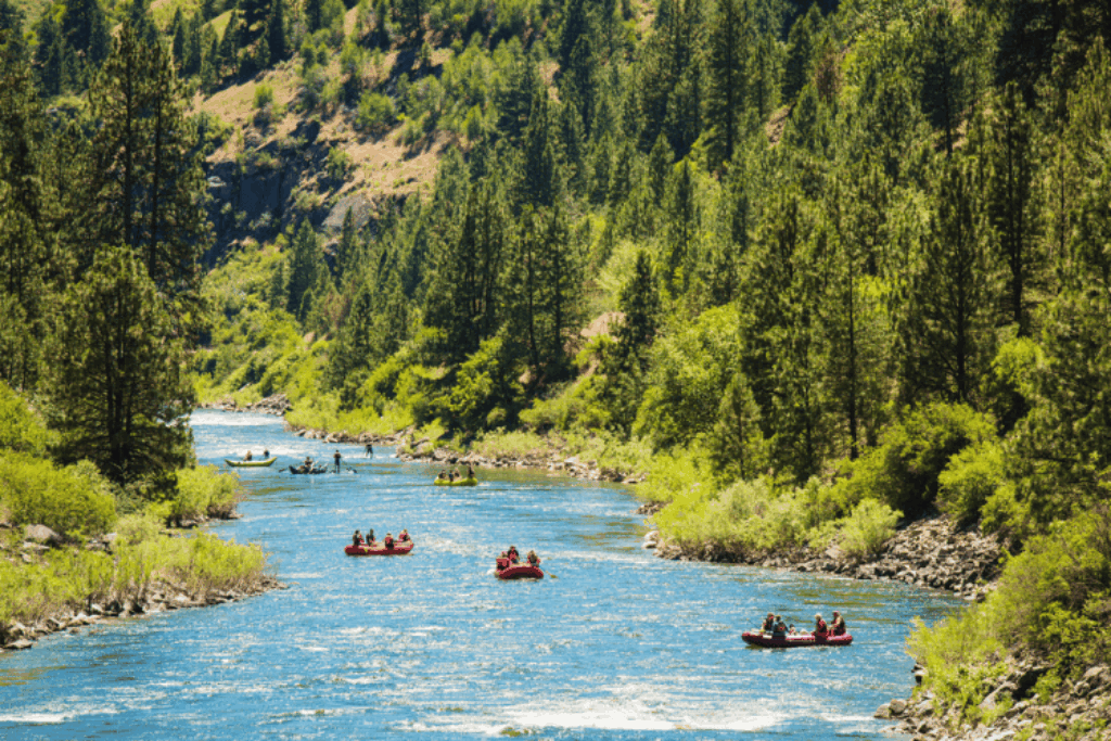 Payette River rafting, Idaho