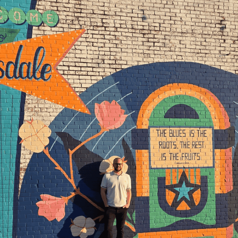 Rob Holmes, Travel Expert, in Clarksdale