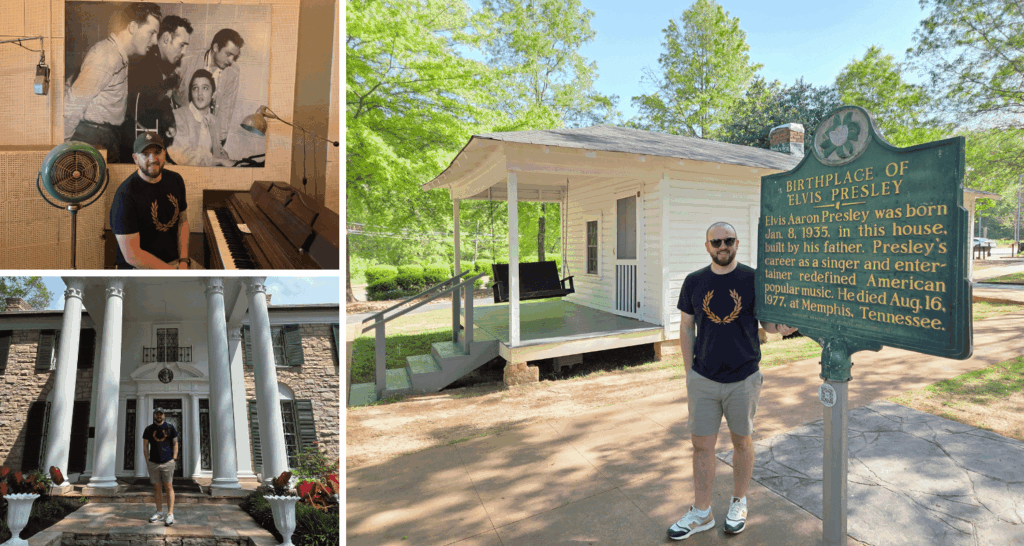 Rob Holmes, Travel Expert, visiting the Deep South USA