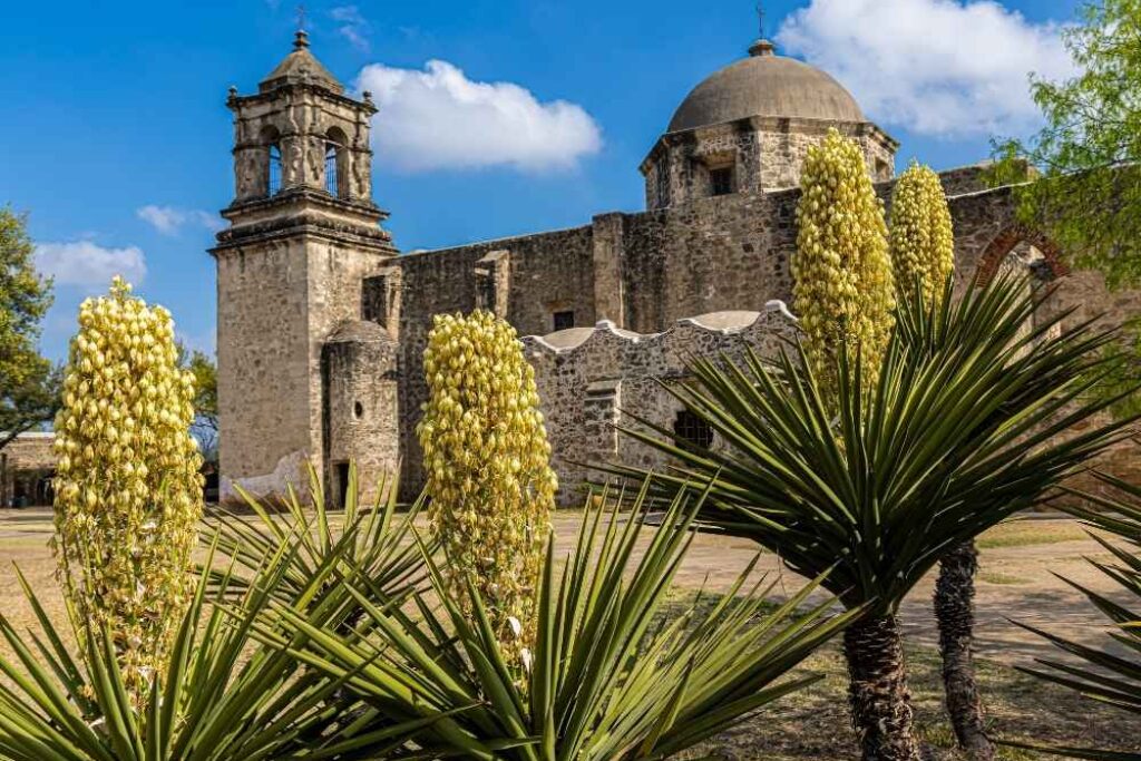 The Mission San José, San Antonio Missions National Historical Park, San Antonio, Texas, USA