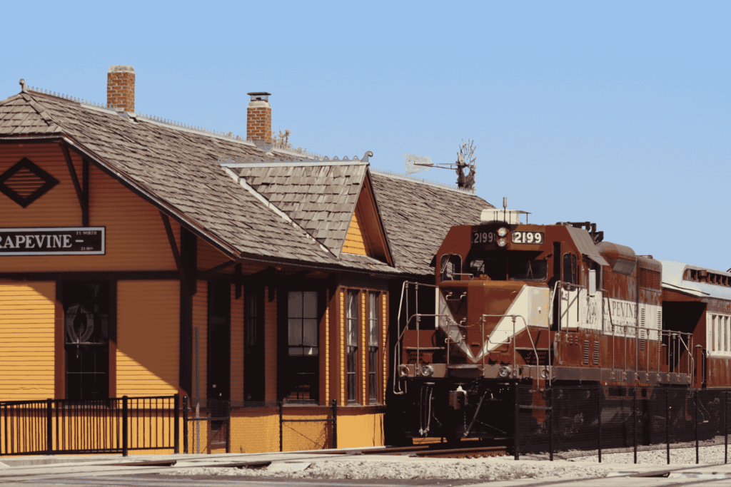 Historic District. Downtown Grapevine Texas