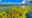 Everglades National Park, Florida - Panoramic aerial view at sunset