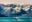 Alaska whale watching boat excursion. Inside passage mountain range landscape