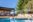 Swimming pool area at Hacienda de Mesilla